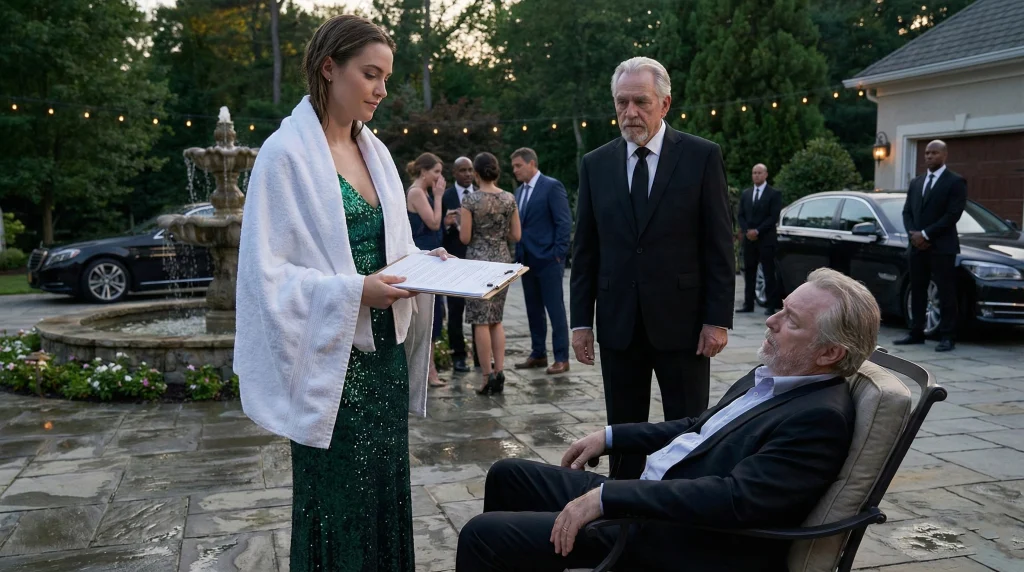 She Let Him Laugh… Until the Black Sedans Appeared