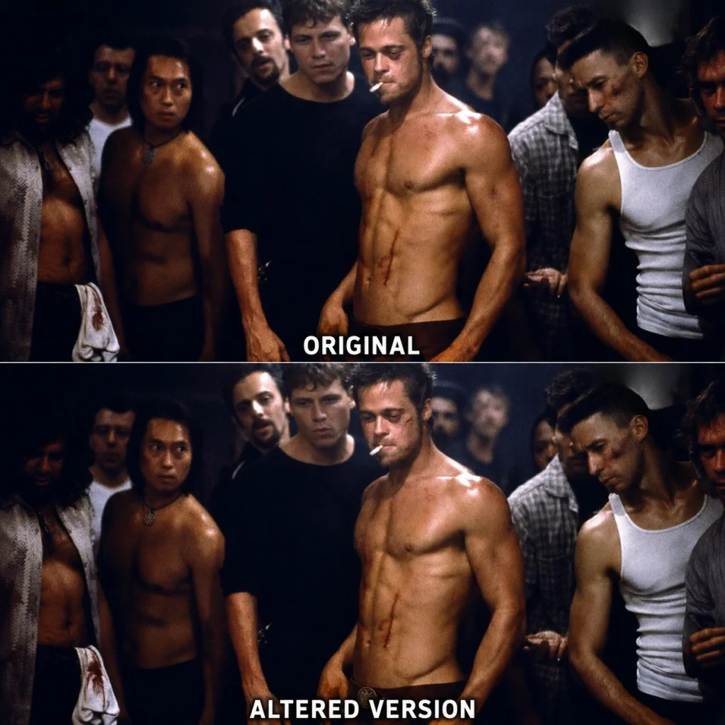 Find the differences from “Fight Club”