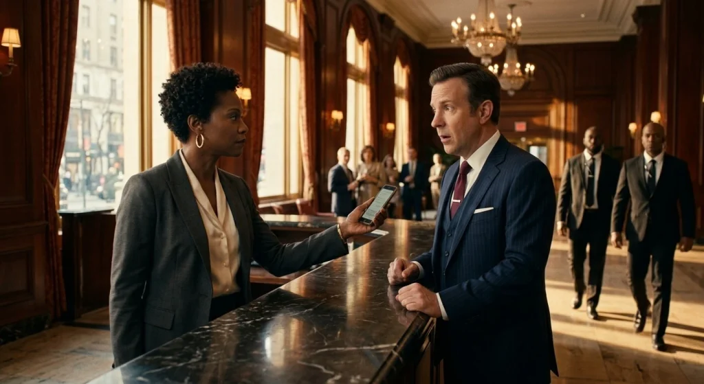 She checked into her own hotel — and they told her to leave