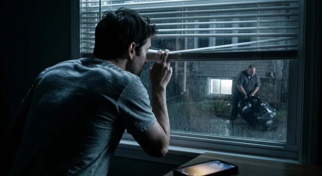 He Watched His Neighbor Drag a Body — Then His Own Phone Rang