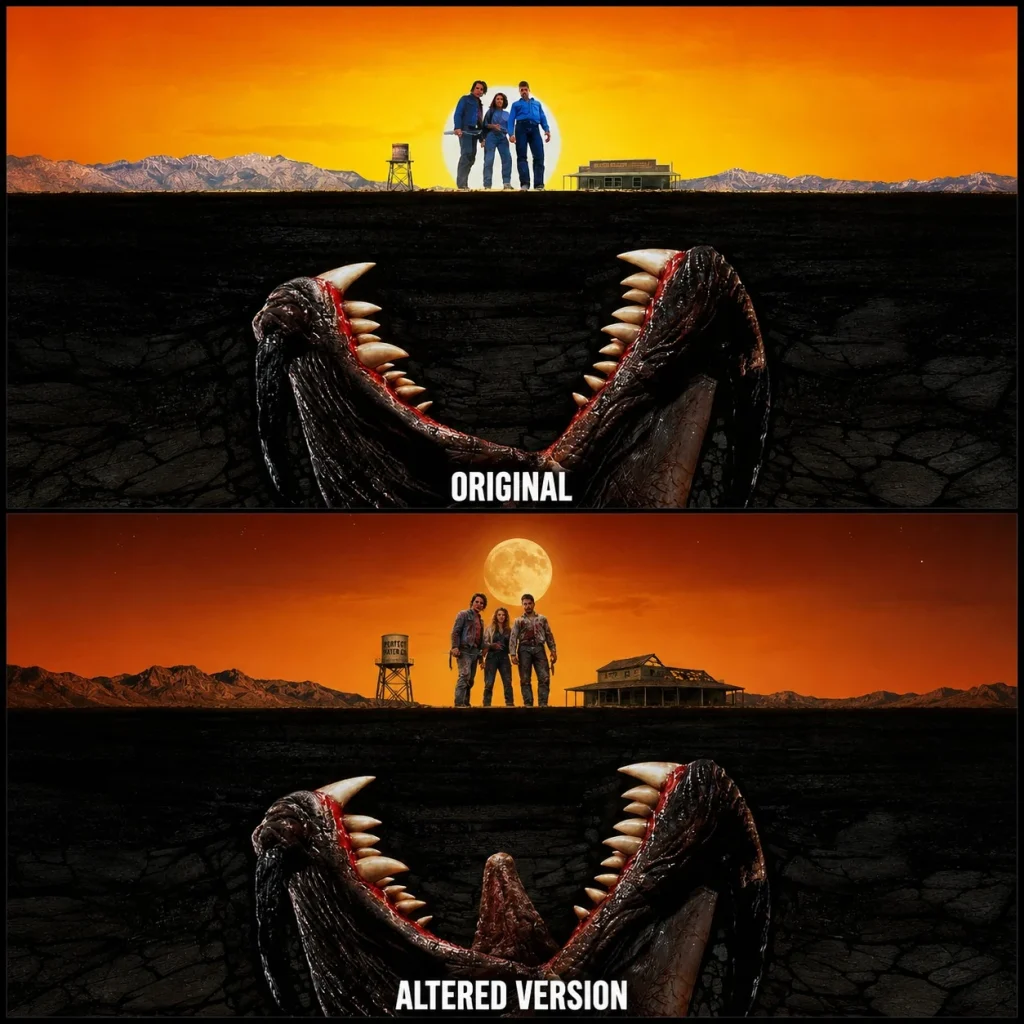 Find the differences from “Tremors”