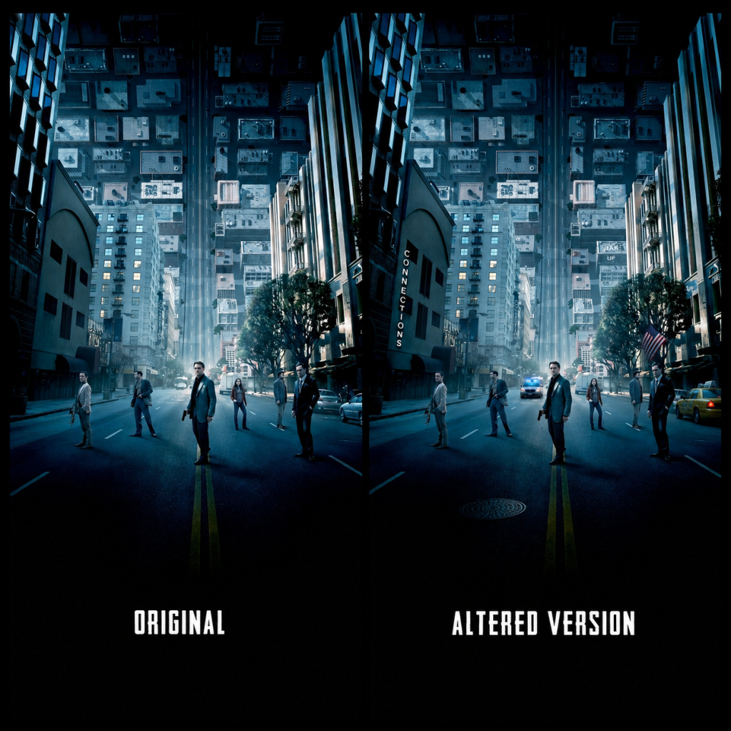Find the differences from “Inception”
